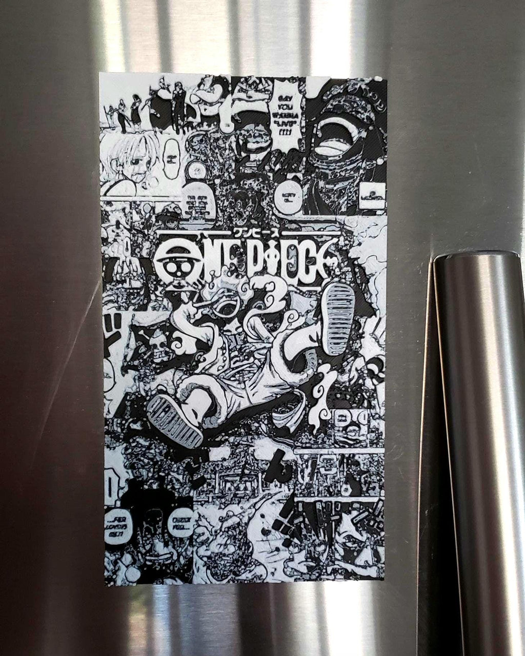 One Piece Art Magnet | Monkey D. Luffy