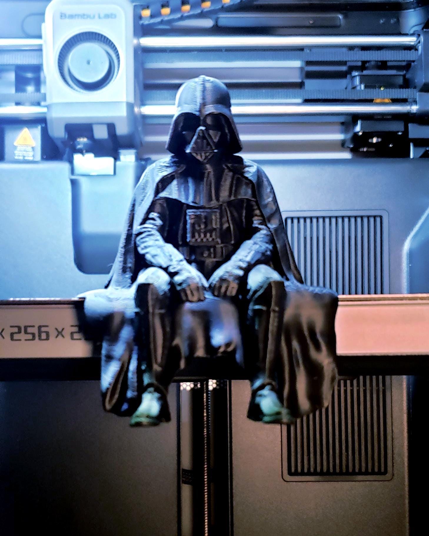 Darth Vader Figure – Desk/Shelf Buddy | 3D Printed Collectible | Fan-Inspired Decor