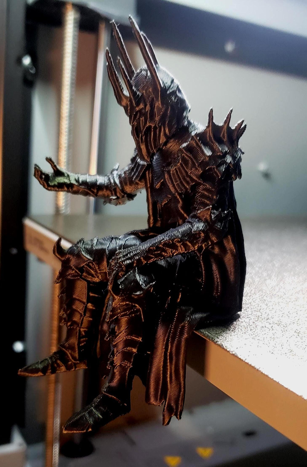 Sauron Figure – Desk/Shelf Buddy | 3D Printed Collectible | Fan-Inspired Decor