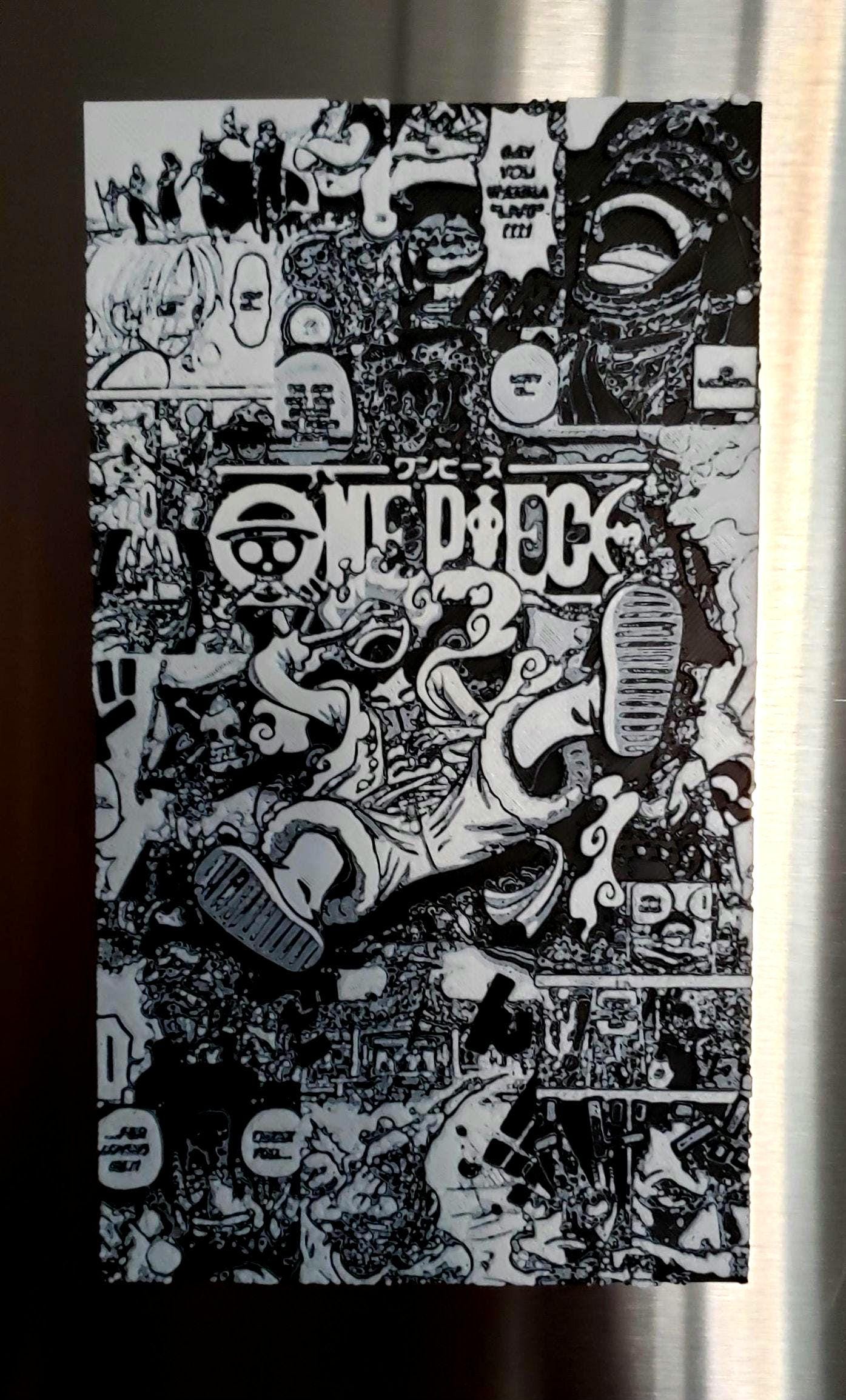 One Piece Art Magnet | Monkey D. Luffy