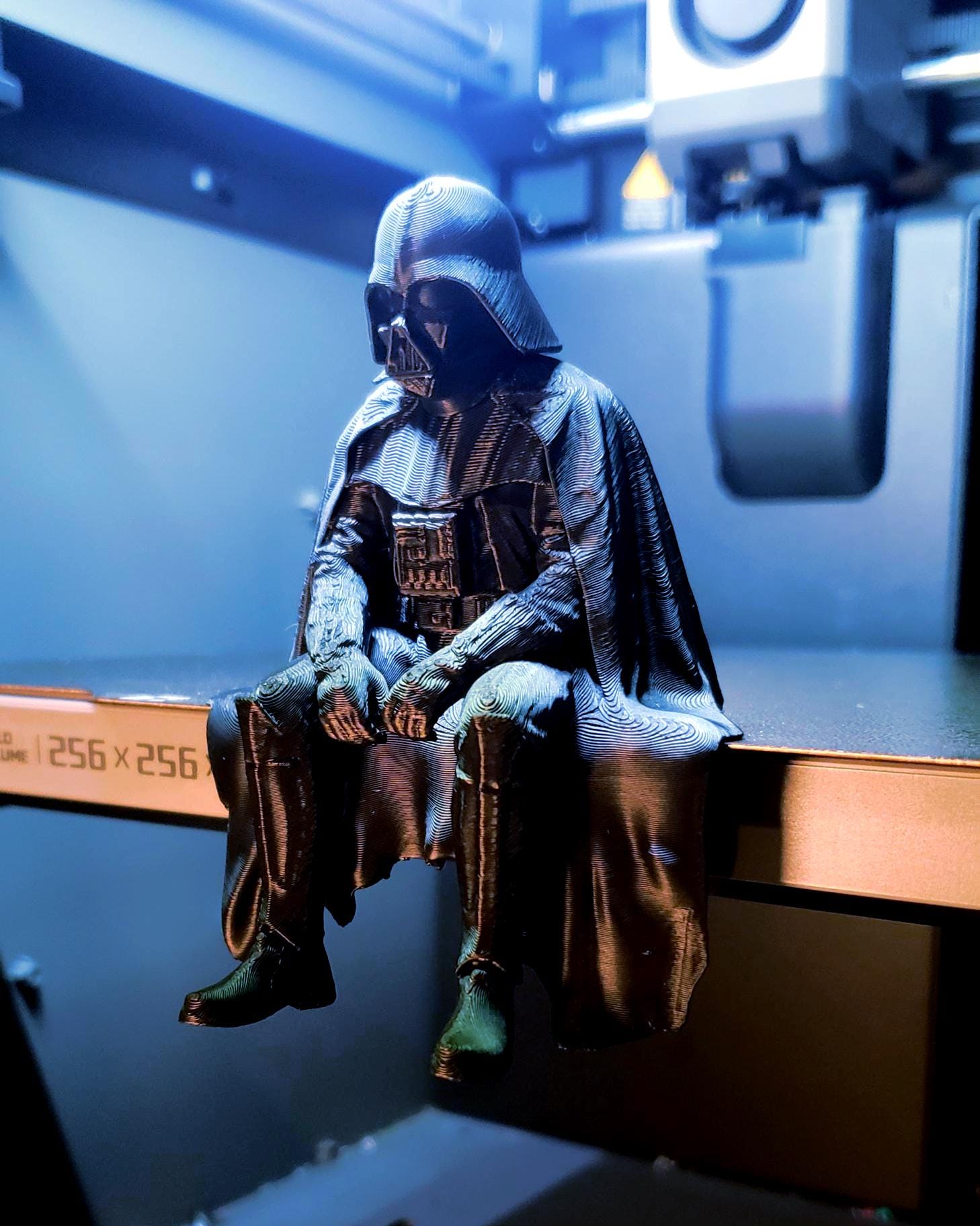 Darth Vader Figure – Desk/Shelf Buddy | 3D Printed Collectible | Fan-Inspired Decor