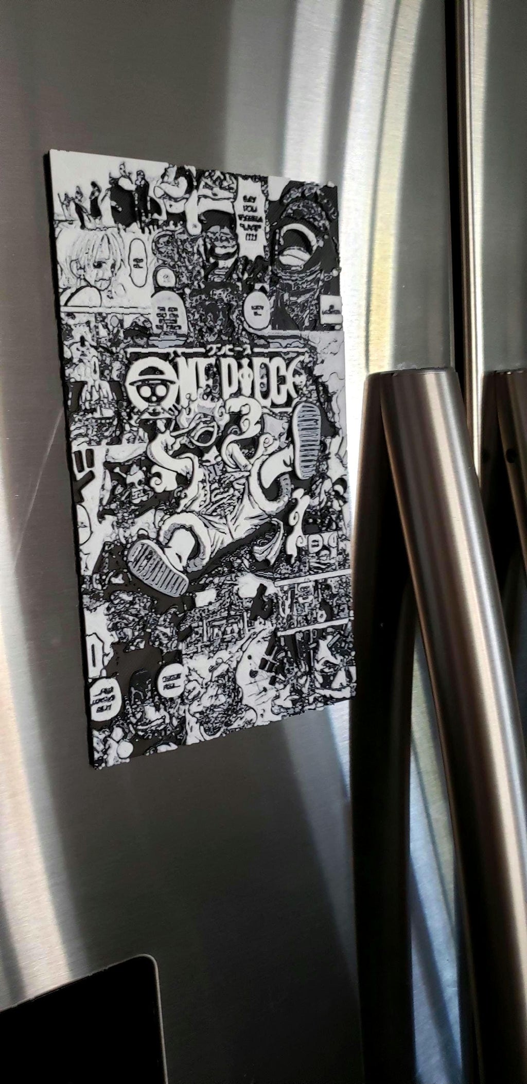 One Piece Art Magnet | Monkey D. Luffy