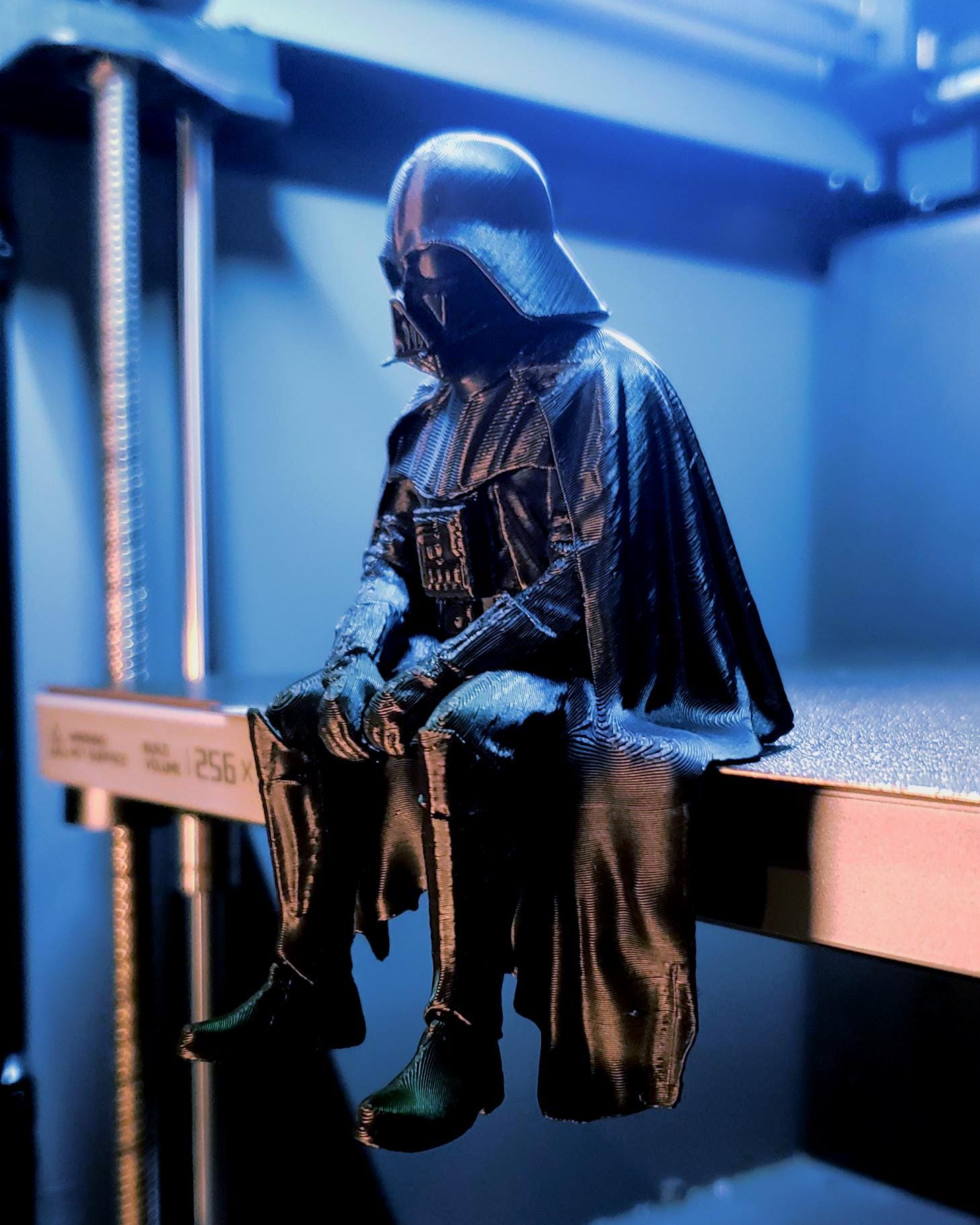 Darth Vader Figure – Desk/Shelf Buddy | 3D Printed Collectible | Fan-Inspired Decor
