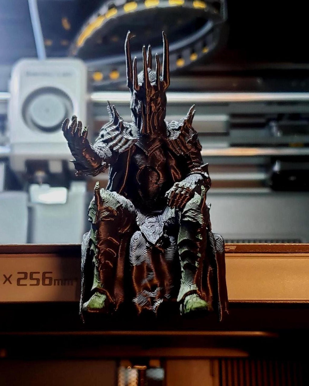 Sauron Figure – Desk/Shelf Buddy | 3D Printed Collectible | Fan-Inspired Decor